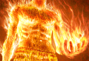 Human Torch <b>animated</b> GIF by Ken-was-here on DeviantArt