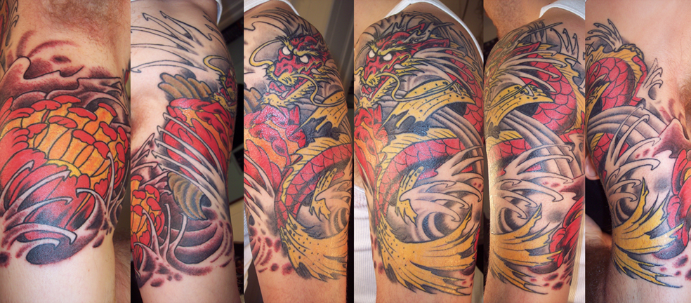 Dragon Koi by JBrettPrince on