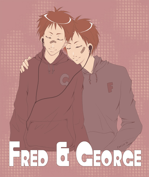 -HP- Fred n George by korilin