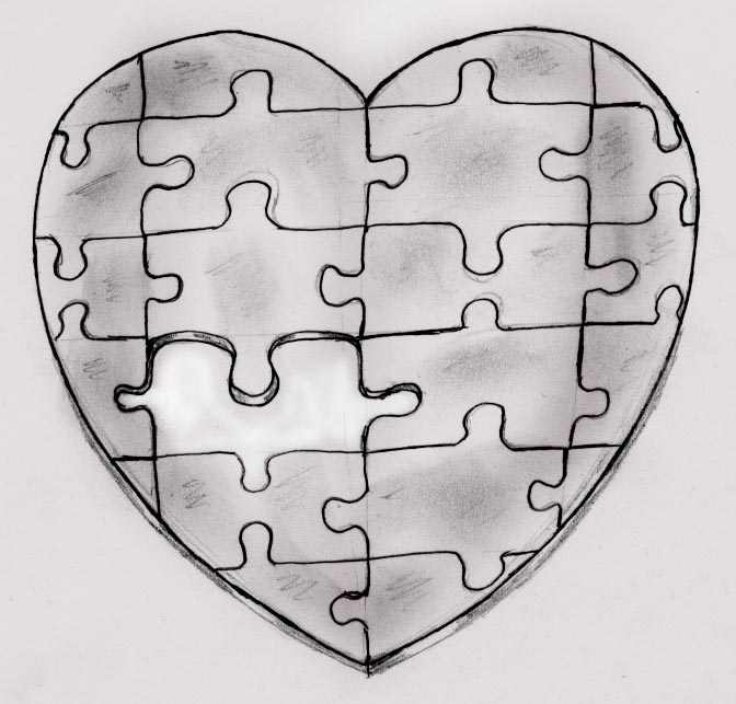 Heart Puzzle by BleedBlackHBS on DeviantArt