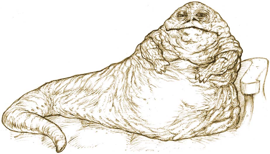 jabba the hut coloring pages - photo #50