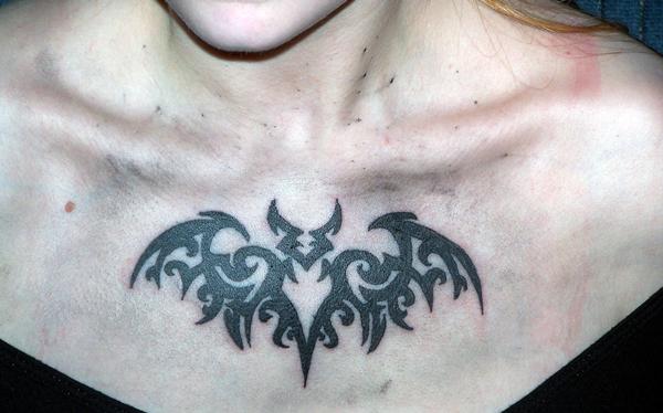 tribal tattoos design12. bat tattoos