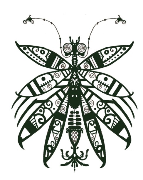 Dragonfly Tattoo Drawing. dragonfly tattoo
