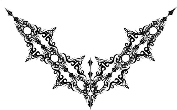 Gothic Tattoo by ~Quicksilverfury on deviantART