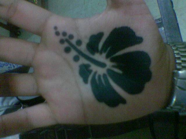 tropical flower tattoos. Tropical Flower Tattoos.