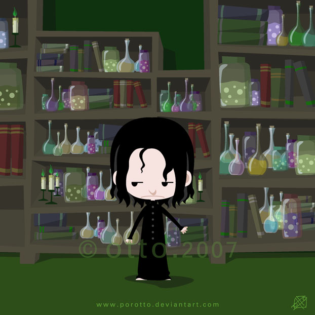 HP . cute Severus Snape by
