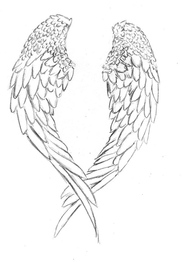 Angel Wings Tattoo Design Picture 1
