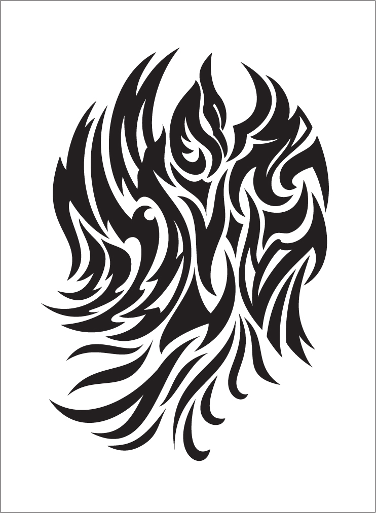 Phoenix Tribal by RenegadeClock on deviantART tattoo fenix tribal