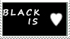 DA Stamps: black is love by eleoyasha