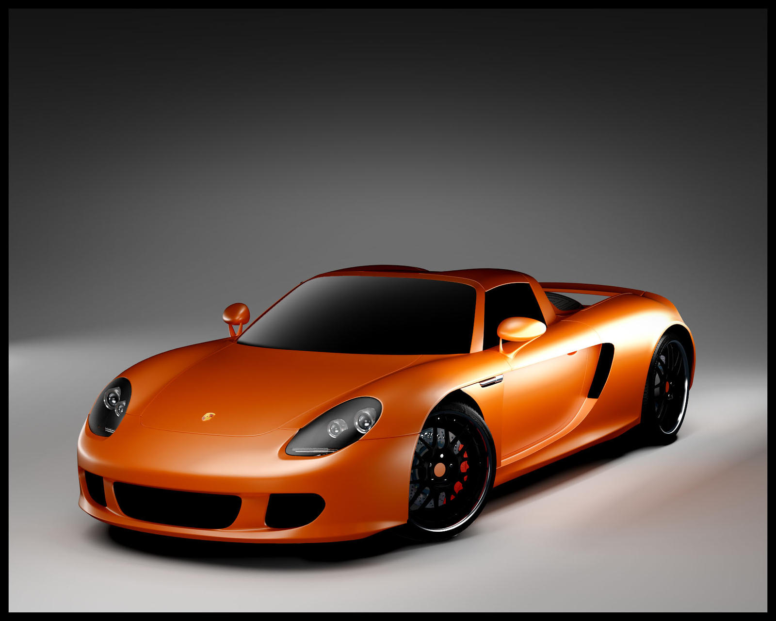 Porsche Carrera GT Orange by