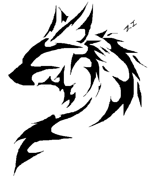 tribal wolf by Blaroth by TheWolfPack on deviantART