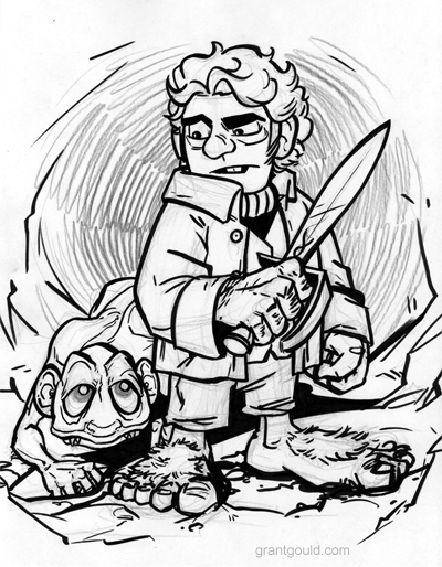 The Hobbit Coloring Pages