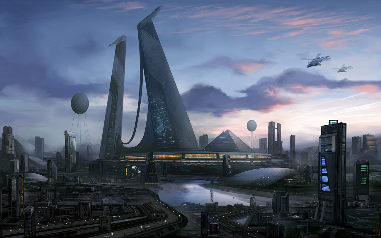 Future Futuristic City