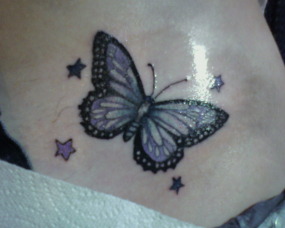 butterfly tattoo colors
 on butterfly color tattoo by neuralgia on deviantART