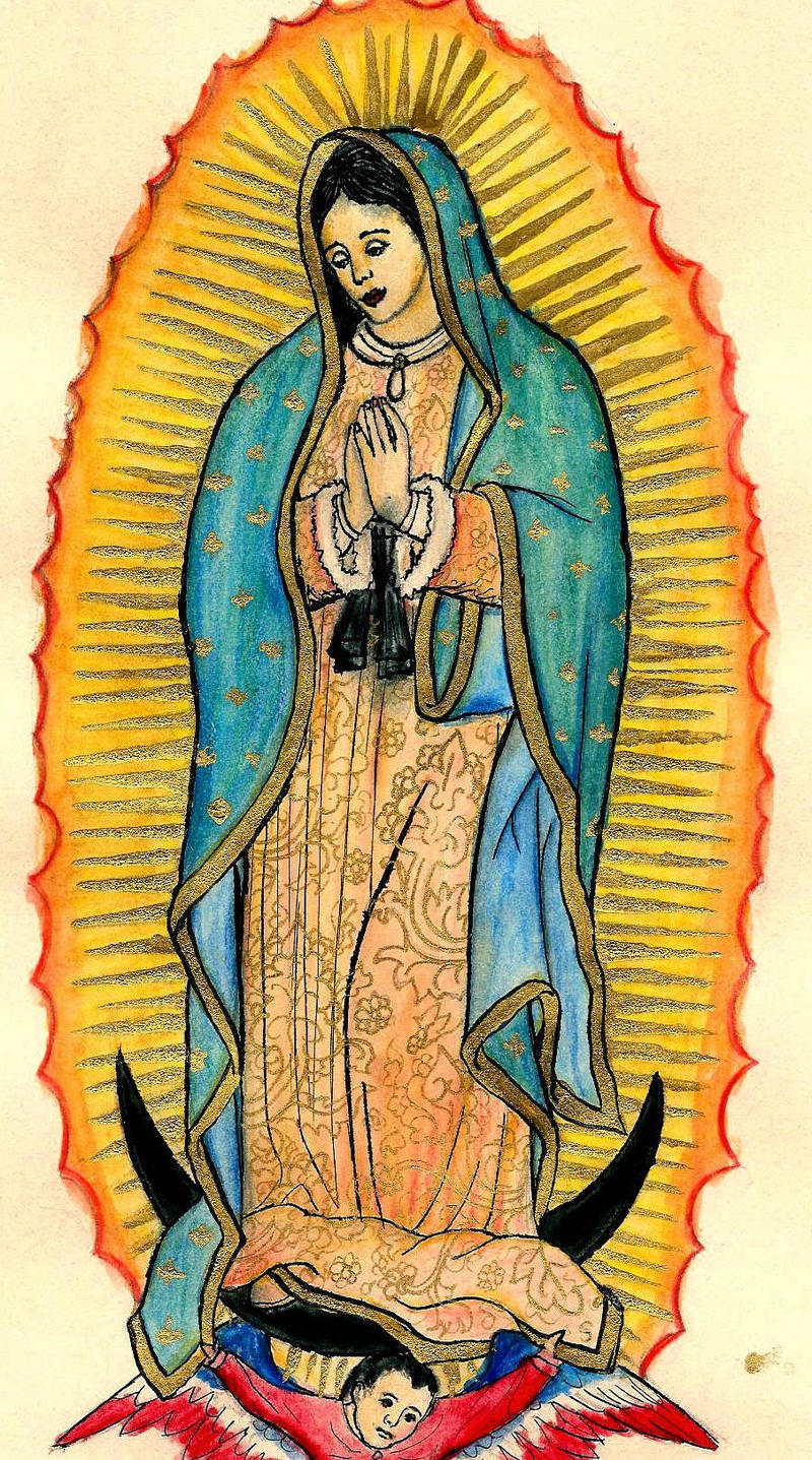 OUR LADY OF GUADALUPE by ~LordShadowblade on deviantART