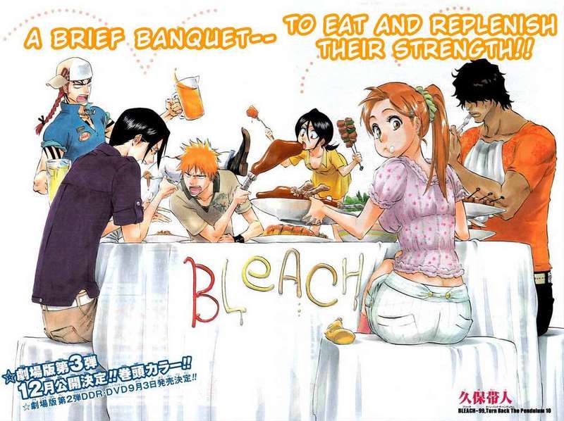 Rukia eats Icchy's food by