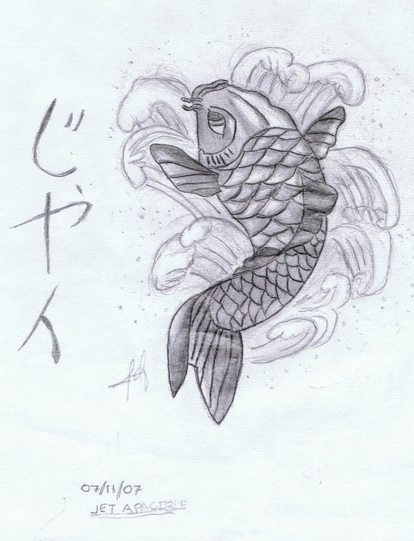 Koi Fish Tattoo Design by Enzoguri on deviantART