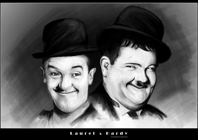 Laurel and Hardy by MaNkIbOwN on deviantART