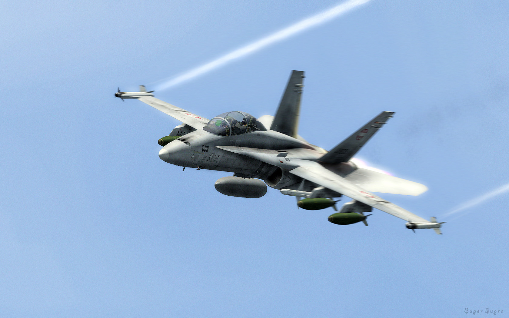 USAF FA-18 Hornet by ~SuperSupra on deviantART