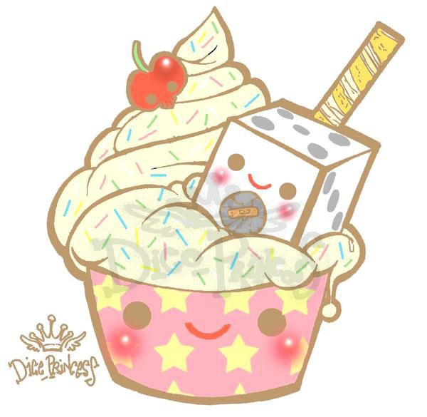Download this Cute Cake Diceprincess picture