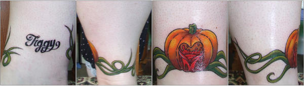 pumpkin tattoo FINALLY