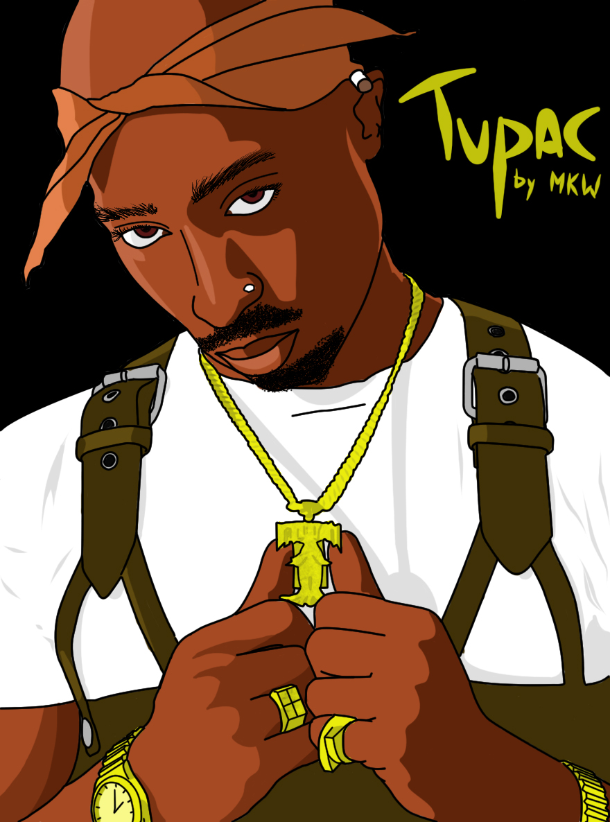 Tupac by mkw-no-ossan on DeviantArt