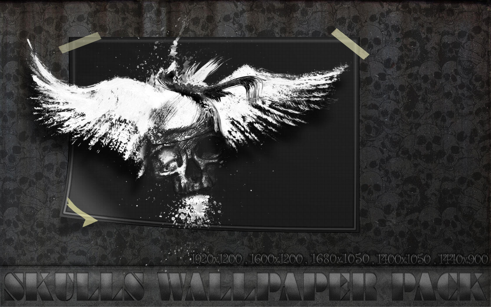 Skulls Wallpaper Pack by ~Precapice on deviantART