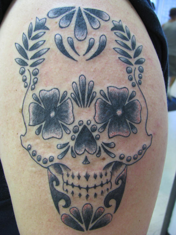 Sugar Skull Tattoos For Guys. Sugar Skull; skull tattoos.