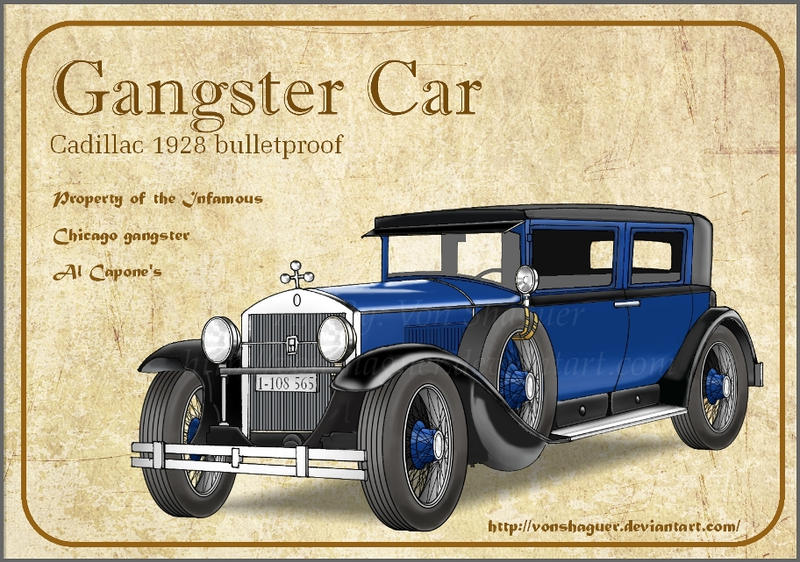 gangster car by VonShaguer on deviantART