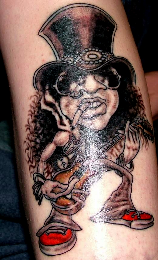 guns n roses tattoo. Slash Tattoos Guns N Roses