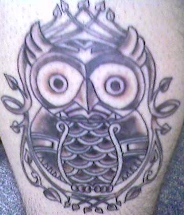 Owl Tattoo Designs Especially Owl Celtic Tattoos Picture 7