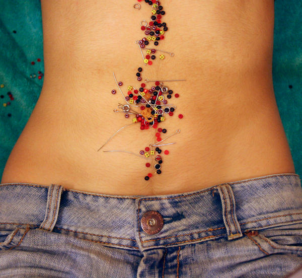 Belly Button Piercing Care. Use an antibacterial soap to clean your navel 