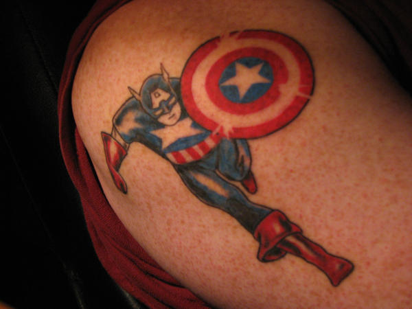 Captain America Tattoo by ~trask482 on deviantART