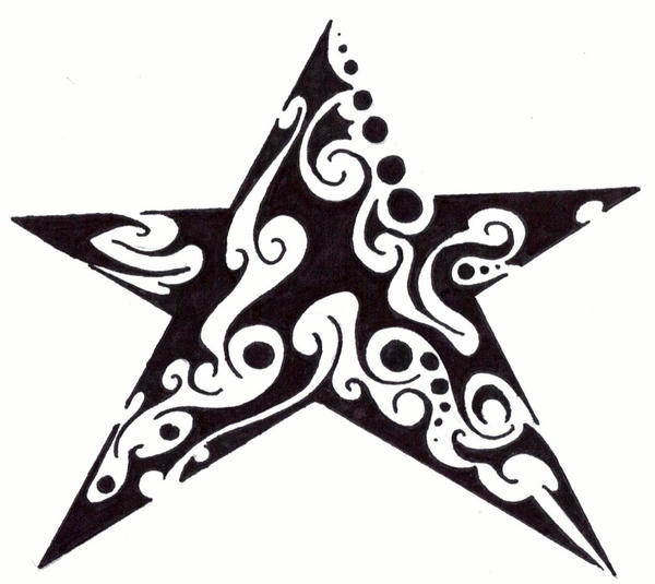 Tribal Star by LinkGilbs on deviantART