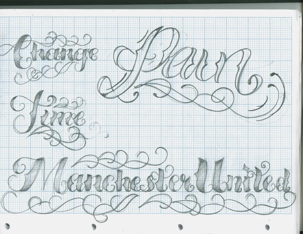 tattoo lettering script. tattoo lettering script 10 by ~12KathyLees12 on deviantART