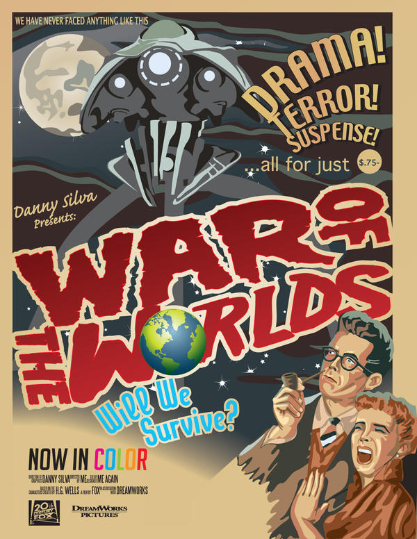 war of the worlds poster 1953. War of the Worlds Movie Poster
