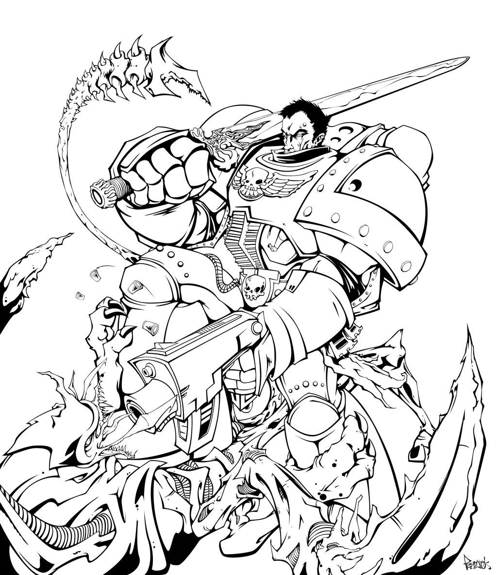warhammer coloring pages - photo #36