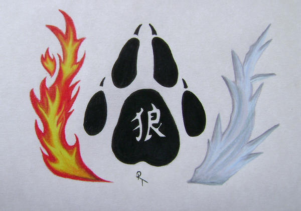 cat paw print tattoos designs for lower back tattoos