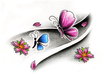 butterfly tat design by WillemXSM on deviantART