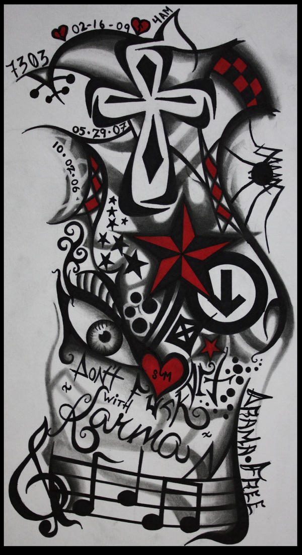 my tattoo sleeve design. i been wantin to get a sleeve done on my arm 