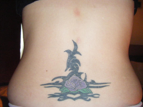 A floral tattoo is normally the Sanskrit tattoo design of the lotus flower.