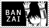 Misaki Banzai Stamp by YamiRinku
