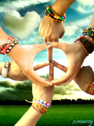 many hands for peace