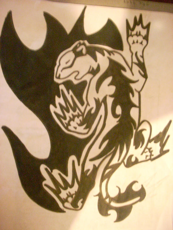 panther tattoo design. panther tattoo design by ~Hurrikaine on deviantART