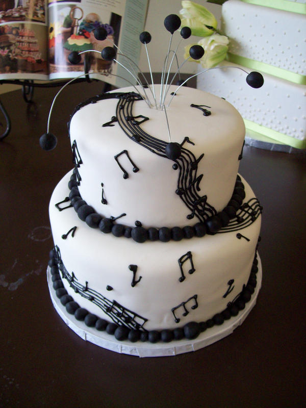 Musical birthday cake by see through silence