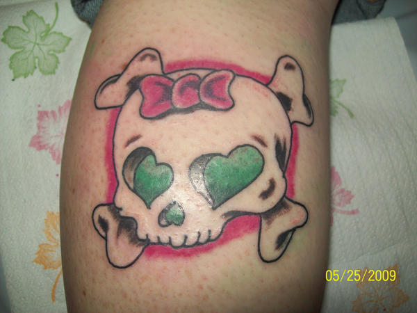 girly skull tattoos. girly skull tattoos. skull