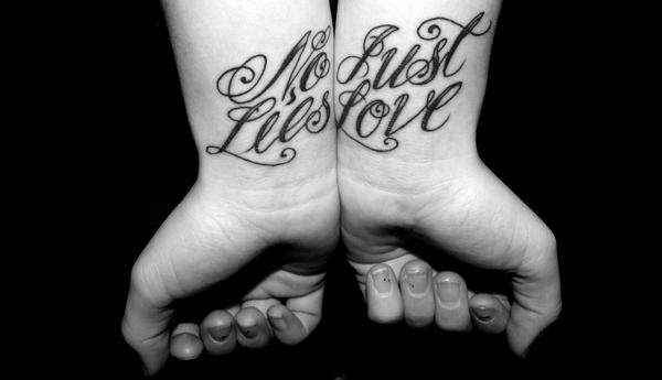 Tattoo No Lies Just Love by FelicityCharlottex on deviantART