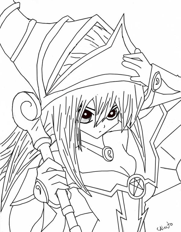 magician girl coloring pages - photo #45