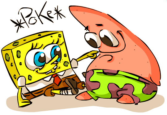 Spongebob_and_Patrick__Poke__by_dwightyoakamfan.png