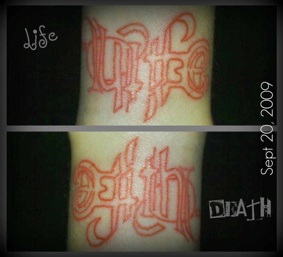 Life and Death Tattoo by ~chickenjane on deviantART